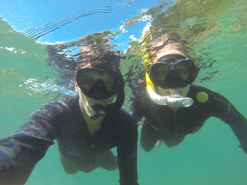 snorkling