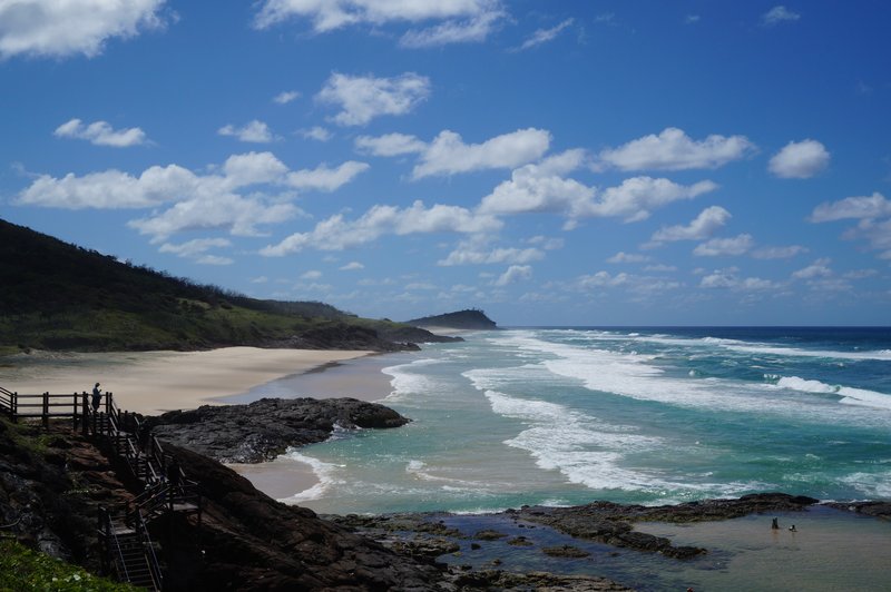 fraser island rock pool