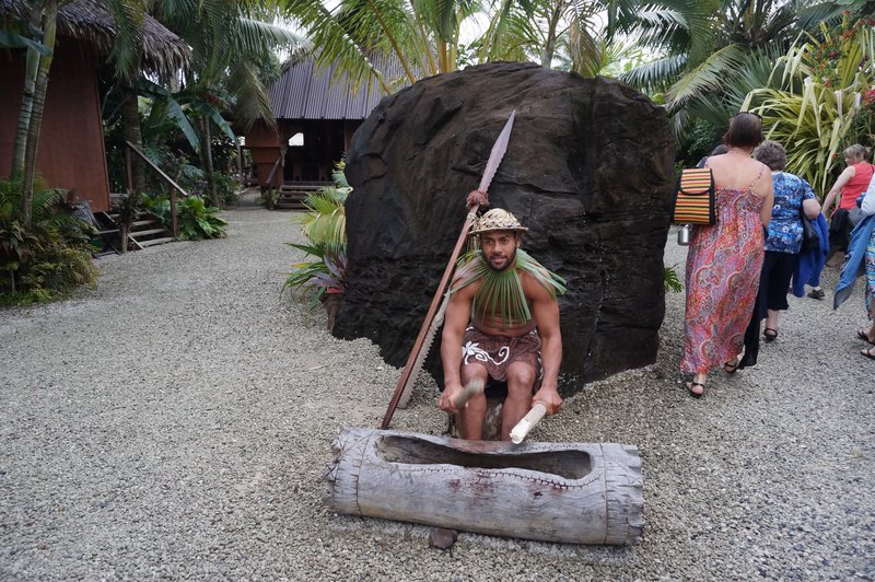 maori village rarotonga cook island